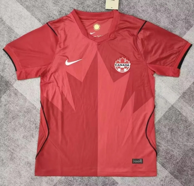 2026 27 Canada home soccer jersey size S-4XL